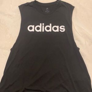 Never worn, sleeveless Adidas top